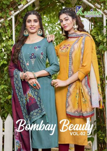 Bombay Beauty Vol 2 By Karissa Designer Handwork Readymade Salwar Kameez Collection